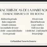 ホステル Tenerife Dreams Coffee&bed サンタクルスデテネリフェ
